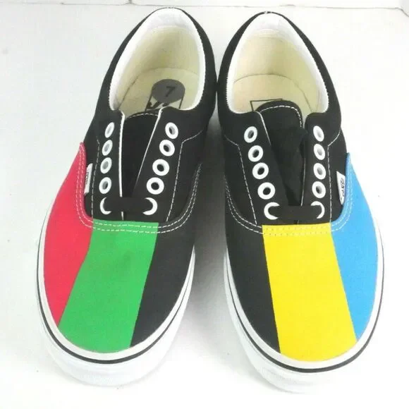 VANS★ERA SPIRIT★MULTI/TRUE WHITE Vans ERA Spirit Multi True White Sneaker Men's Size 7